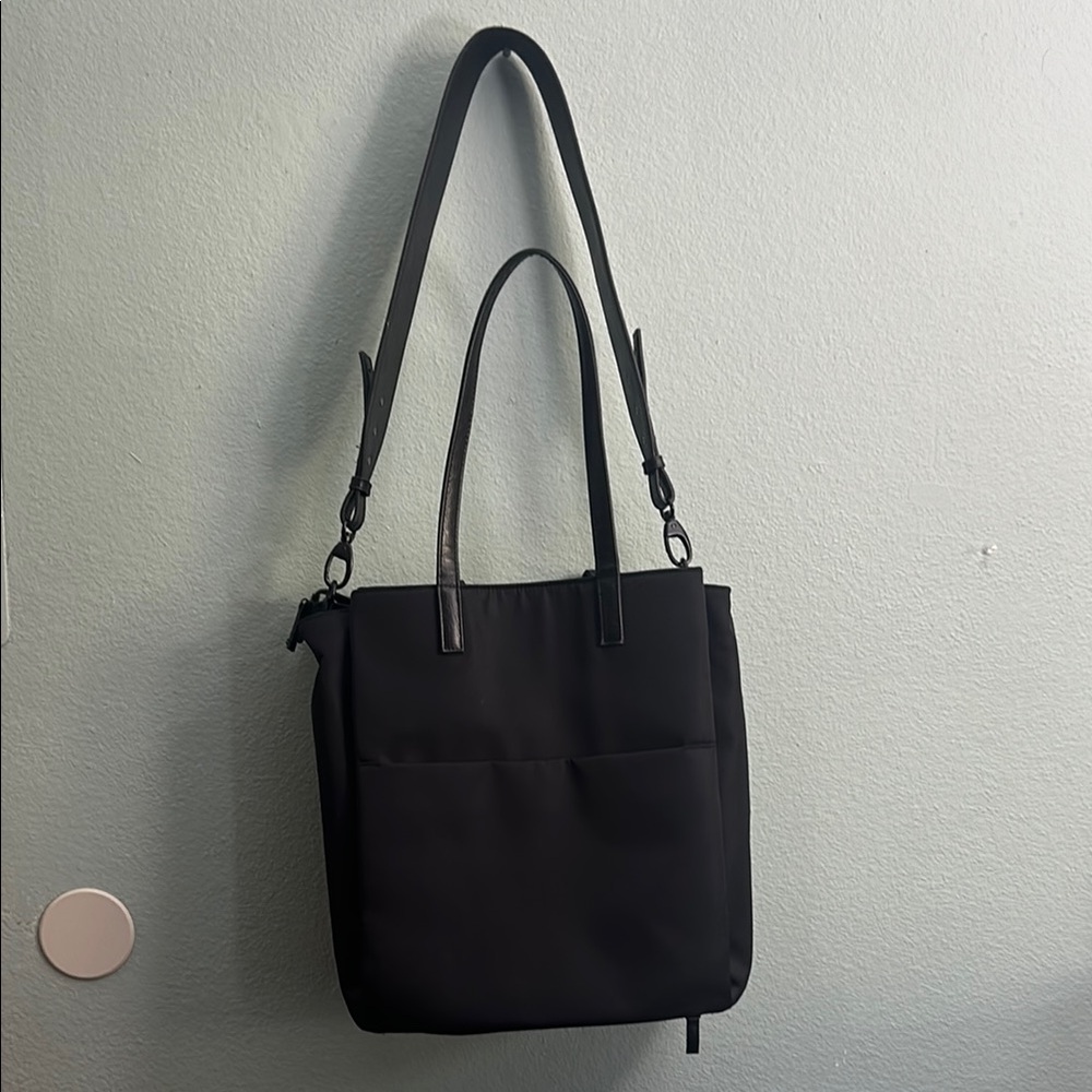 Elegant Black Tote Bag